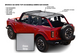 Ford Bronco Hardtop Version Bimini Sun Shade by JTops
